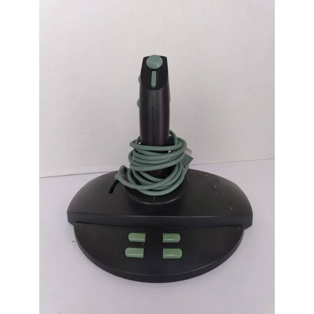 Vintage Retro Gaming Joystick Controller Serial Port‎ DB9 PC Flight Simulator
